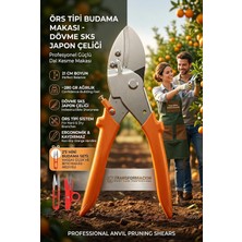 Odea Tr Profesyonel Örs Tipi Budama Makası - Dövme Sk5 Japon Çeliği Güçlü Dal Kesme Makası 723297