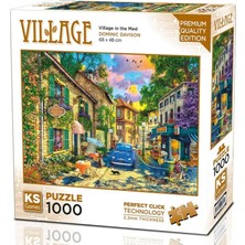 Odea Tr 1000 Parça Puzzle - Akdeniz'de Bir Köy Manzarası - Dominic Davison - 20820-2,2 mm Karton - 14 Yaş Üzeri