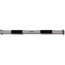 Odea Tr Nk Spor Ayarlanabilir Krom Koridor Barı 80X130 Kapı Barı-Fitness Barı-Push Up-Kol-Omuz-Sırt-Biceps-Pull-Up- Barfiks Demiri-Spor-Egzersiz-Gym-Evde Spor Gümüş