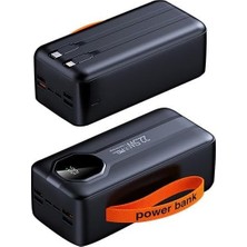 Odea Tr 50.000 Mah Pd 22,5W Hızlı Şarj Kendinden Kablolu Taşınabilir Powerbank Pb-80