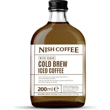 Odea Tr Coffee Cold Brew Şekerli Kahve 200 ml - Cam Şişe
