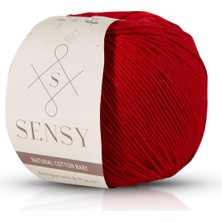 Odea Tr Premium Amigurumi Ipi Punch (Panç) Baby Soft Cotton 50 gr Örgü Ip (Kırmızı)