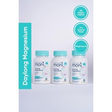Odea Tr 3'lü Moni Daylong Magnesium Magnezyum Bisglisinat, Magnezyum Sitrat, B6 Vitamini, Piperin 60 Vegan Kapsül Takviye Edici Gıda