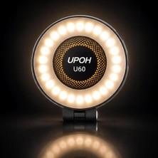 Odea Tr Coverzzone Magsafe ile Uyumlu Manyetik Telefon Ring Light, Cep Tipi LED Işık, Çoklu Modlu, Parlaklığı Ayarlanabilir, 6 x 7 Cm, 13-17,3 cm Yapı, Çeşitli Senaryolara Uygun | U60