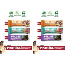 Odea Tr Protein Bar, Karma Kutu (4 Çeşit), 32GR x 12 Adet (2 Paketi)