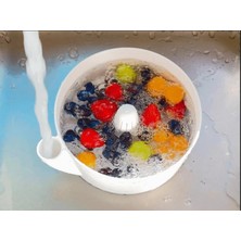 Odea Tr Flowwash Kase – Akıllı Pirinç, Meyve ve Sebze Yıkama Makinesi, Pratik Mutfak Yardımcısı - Flowwash Bowl – Smart Rice, Fruit & Veggie Washer