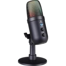 Odea Tr Profesyonel Kardioid Rgb Oyuncu Podcast Mikrofonu Kablolu Stüdyo Kayıt Mikrofonu, Yayın & Oyun Uyumlu