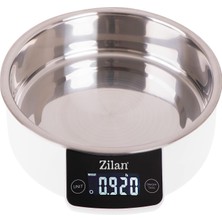 Odea Tr ZLN2977 Dijital Mutfak Tartısı, 5 kg Kapasiteli, 1 gr Hassasiyetli, LCD Ekranlı, Kaseli, Beyaz