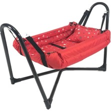 Loove Bebe Bebek Hamak Salıncak Beşik Kırmızı