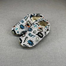 Loove Bebe Bebek Patik Ev Kreş Ayakkabısı Lastikli Ergonomik Tasarım — Gri