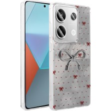 Noktaks Redmi Note 13 Pro 4g Uyumlu Kılıf Kamera Korumalı Figürlü Ponti Kapak - Açık Mavi - T36556