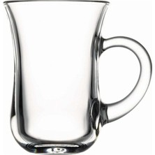 Hibana GLASS4YOU Lına 6'lı Kulplu Çay Bardağı