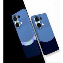 Noktaks Redmi Note 13 Pro 4g Uyumlu Kılıf Mıknatıslı Koruyucu Duble Kapak - Lacivert - T37012