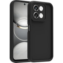 Noktaks Tecno Spark 30 Uyumlu Kılıf Kamera Korumalı Ananas Kapak - Siyah - T36662