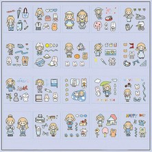 Odea Tr Travel Temalı 20 Yaprak Sticker Seti • Bullet Journal Travel