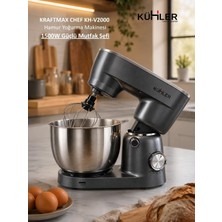 Odea Tr Kraftmax Chef KH-V2000 Hamur Yoğurma Makinesi | 1500W Güçlü Mutfak Şefi