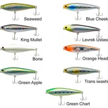 Fish Master Kaizen 85 mm 7.5 gr Su Üstü Maket Yem Green Apple