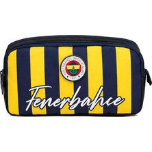 Odea Tr Fenerbahçe Iki Gözlü Erkek Çocuk Fenerbahçe Yazılı Sarı - Lacivert Okul Kalem Çantası/kalemlik - 26701