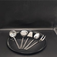 Hibana Mutfak Servis Ürünleri 5 Parça-Kuşkanadı (3,0 mm 430 Kalite Çelik)