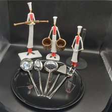 Hibana Mutfak Servis Ürünleri 5 Parça-Çubuk- (2,5 mm 304 Kalite Çelik)