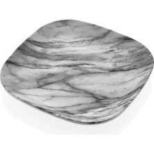 Hibana Melamin X6 Adet Kare Servis 25CM (25X25X2.8CM 405GR)