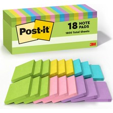 Odea Tr Notlar, 7,62 cm x 7,62 Cm, 18 Yapışkan Not Defteri, Her Ped 100 Yaprak, Çiçekli Fantezi Koleksiyonu, Okul Malzemeleri ve Ofis Ürünleri