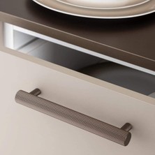 Elovias System Mobilya Kulbu Fırçalı Bronz Renk 640mm Kulp (SY9733 0640 ELX3-ELX3)