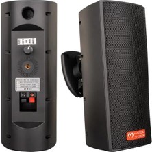 Hubrendy Sh Magicvoice Mv-26  2x7,5 cm 50W 3 Yollu Siyah Sütun Hat Trafolu Hoparlör 2'li Takım