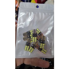 Şimika 10 Adet T10 Beyaz Park LED Oto Ampul– Güçlü Işık, 12V