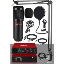 Odea Tr Midex Glx Paket-2 BM800 And Mikrofon Ses Kartı + Stand Set