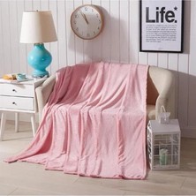 Odea Tr Battaniyesi Peluş Polar Battaniye Tek Kişilik 170 230 Pembe