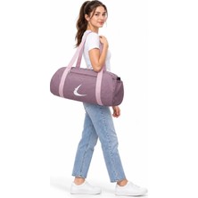 Harmela Lavanta Ayarlanabilir Askısı Unisex Renkli Spor Çantası Seyahat Çantası ve Fitness Çantası
