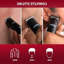Odea Kablosuz Saç Kesme Makinesi, USB Şarjlı, 3-6-9-12 mm Tarak Seçenekleriyle Çelik Bıçaklı