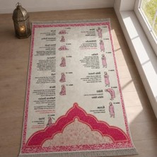 Odea Namaz Kılmayı Öğreten Seccade (Pembe)