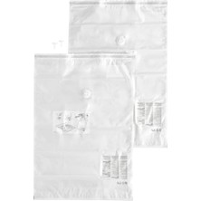 Odea Açık Gri Vakumlu Hurç, 67X100 cm Boyutunda, 2 Adet