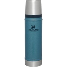 Odea Stanley Classic Legendary Vakumlu Termos 0.60 Litre - Mavi (Hammertone Lake) | Paslanmaz Çelik