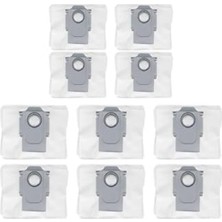 Odea 10'lu Toz Torbası Seti, Roborock Saros 20 Uyumlu
