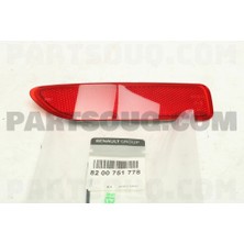 TŞT Dacia Lodgy - Dokker (2011 Yılında Çıkan Kasa) - Arka Tampon Reflektörü Sağ (Oem No: 8200751778)