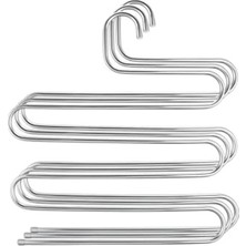 Odea 5 Katlı Metal Pantolon ve Eşarp Askısı, 3 Adet Set