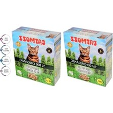 Odea Doğal Organik Çam Peleti Kedi Kumu, 10 Litre, 2 Adet