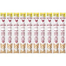 Odea Yumuşak Tavuklu Kedi Ödül Çubuğu - 50GR (10X5GR)