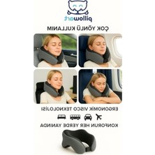 Odea Taşınabilir Premium Boyun Yastığı, Uçak ve Araba Için Uygun