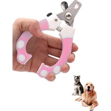 Odea Çelik Uçlu Kedi ve Köpek Tırnak Makası, Büyük Boy, Pembe