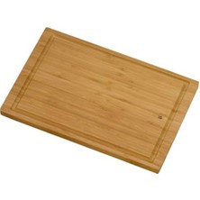Odea 38 x 25 x 1,9 cm Boyutlarındaki Bambu Kesme Tahtası, Et ve Sebze Için Uygun