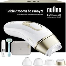 Odea Braun Ipl Silk·expert Pro 5, Evde Lazerle Tüy Alma, Mini Yüz Tüy Alma Cihazı, 4 Başlık, PL5412