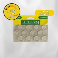Odea Yapışkanlı Silikon Ses Stoperi, 18MM, 5'li Paket