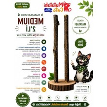 Odea Kediler Için 12 cm Uzunluğunda Doğal Çiğneme Çubuğu, 2'li Set