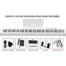 Odea Bluetooth Katlanabilir Piyano, Şarjlı ve Taşınabilir