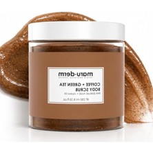 Odea Maruderm Kahve ve Yeşil Çay Özlü Vücut Peelingi – Bha & Jojoba Yağı ile Arındırıcı, Söğüt Kabuğu Özütlü Peeling, 250 ml