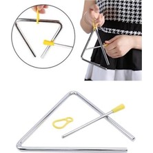 Odea Üçgen Zil 10 cm Çelik Üçgen Zil
